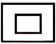 Tabellone per mini basket in schiuma Lynx