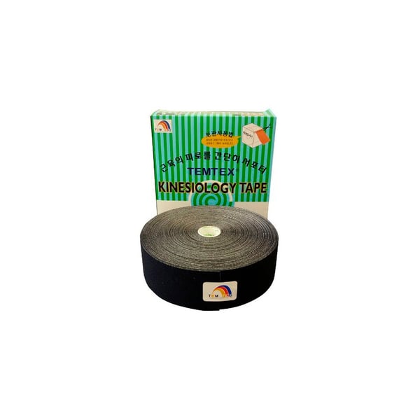 Benda neuromuscolare Temtex colore nero (5cm X 32m)