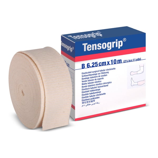 Tensogrip B Polso - Caviglia: Benda tubolare compressiva con cotone (6,25 cm x 10 metri)