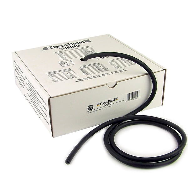 Thera Band Tubing 7.5m: Tubi in Lattice a Resistenza Forte Speciale - Color Nero