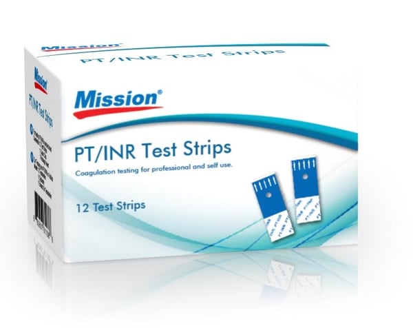 Strisce reattive per coagulometro portatili - Sistema di monitoraggio TP/INR (12 unità)