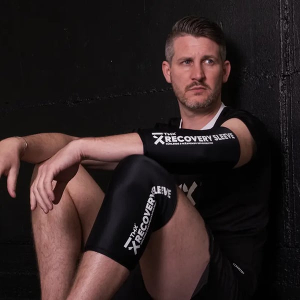 Guaina compressiva terapeutica TMX® con terapia caldo e freddo. Taglia XL: per gruppi muscolari grandi come cosce e polpacci.