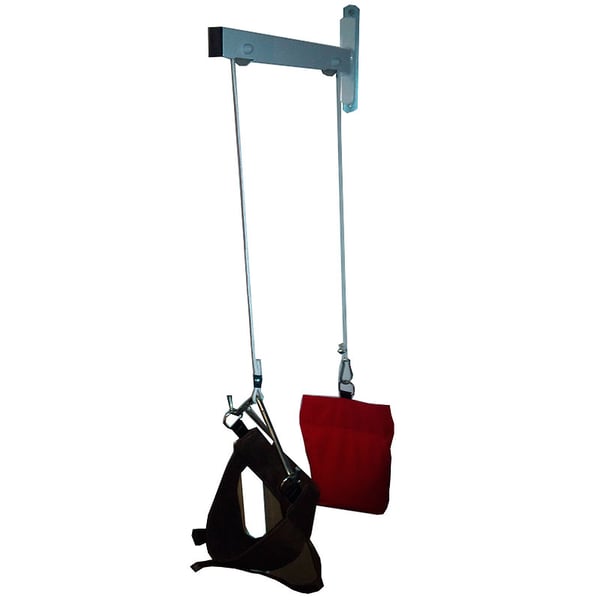 Trazione cervicale a parete rotante