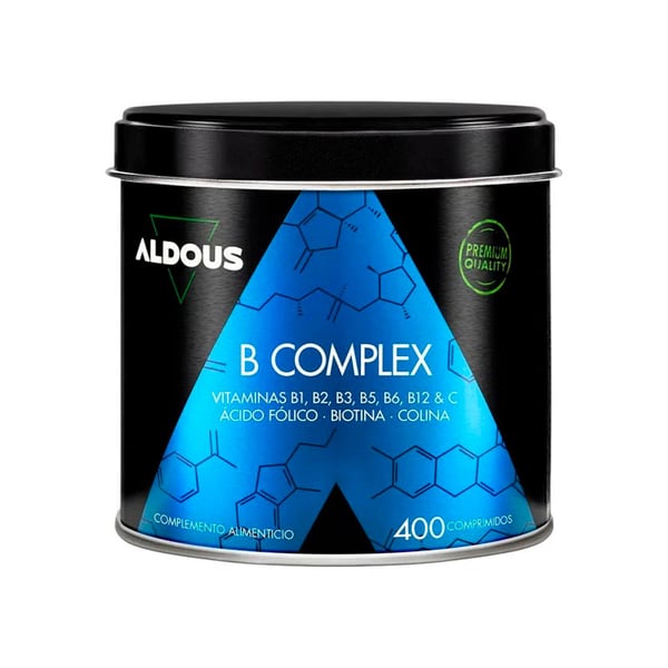 Complesso di vitamina B con vitamina C Aldous (400 compresse)