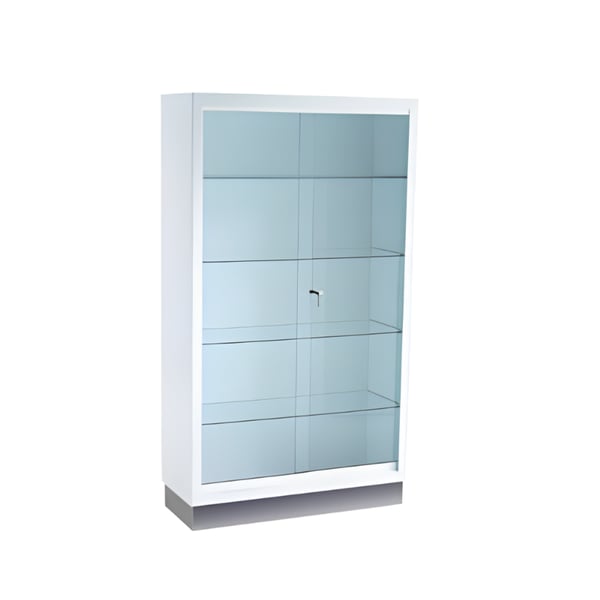 Vetrina anticamera in acciaio smaltato (160X35X90)