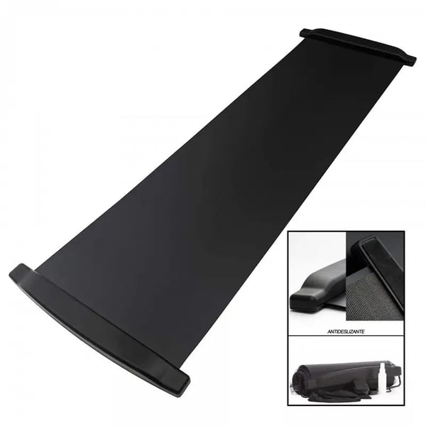 Zona di scorrimento: ideale per eseguire allenamenti intensivi con la tecnica dello scivolo (misure: 200 cm x 50 cm)