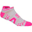 Offerta stagione finale - Calze Compressport Pro Racing V2 Run Low Cut - Calze tecniche ultra basse - Bianco-Rosa