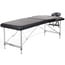 Camilla pieghevole in alluminio 2 corpi Kinefis Suprema Larghezza 55 cm (colore nero)