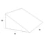 Kinefis Postural Wedge - 18 x 15 x 10 cm (Vari colori disponibili)