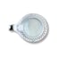 Lampada da tavolo con lente d'ingrandimento bifocale da tre diottrie e lente d'ingrandimento 12 con 60 led