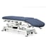 Barella elettrica per osteopatia: tre corpi, con schienale reclinabile negativo, portarotolo, cuffia facciale e ruote a scomparsa Barella elettrica per osteopatia: tre corpi, con schienale reclinabile negativo, portarotolo, cuffia facciale e ruote a scomparsa
