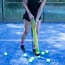 Tubo di raccolta palline da tennis/padel: con capacità per 12 - 15 - 21 palline