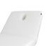 Lettino da massaggio elettrico Cyx+: tre motori, materasso SuperSoft, rivestimento in PU bianco e finitura in legno naturale.