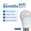 Lampadina a luce ambrata da 420 lumen, senza sfarfallio: 0% di luce blu per il riposo.