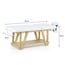 Lettino fisso in legno Weelko SERR per trattamenti spa e centri estetici (2 sezioni) con ripiano inferiore e imbottitura ad alto comfort Lettino fisso in legno Weelko SERR per trattamenti spa e centri estetici (2 sezioni) con ripiano inferiore e imbottitura ad alto comfort