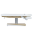 Lettino da trattamento LYR SPA con 3 motori, riscaldamento e base in legno naturale. Lettino da trattamento LYR SPA con 3 motori, riscaldamento e base in legno naturale.