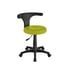 Sgabello Ergo per schienale: ideale per podologia, pedicure, fisioterapia e terziario (colori disponibili) - Colori: Verde - Riferimento: A351.1028