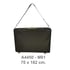 Telo protettivo con ruote e tracolla per barella pieghevole (M41 - M61 - M65) - Disponibile in varie misure - Estensione: M61 70x182 - Riferimento: A4450M61