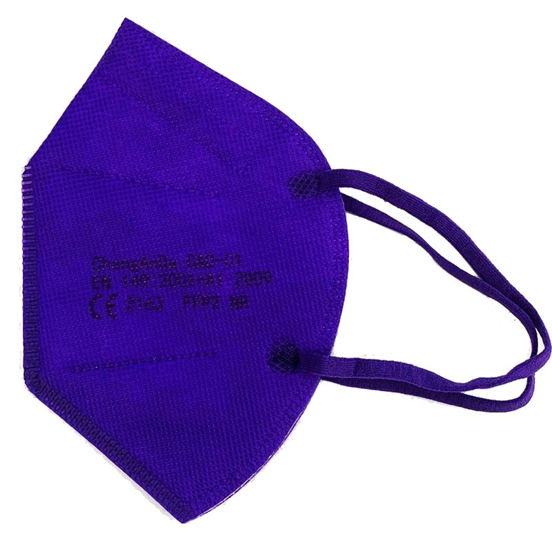 Maschere viola ffp2 ragazzo / ragazza con certificato ce europeo