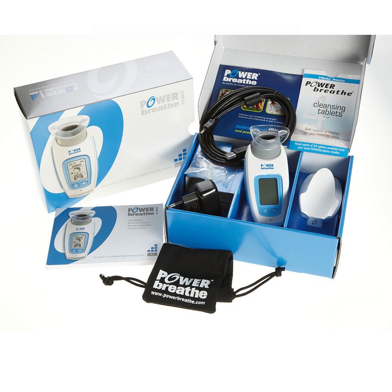 Powerbreathe k3 sistema di allenamento muscolare inspiratorio elettronico avanzato