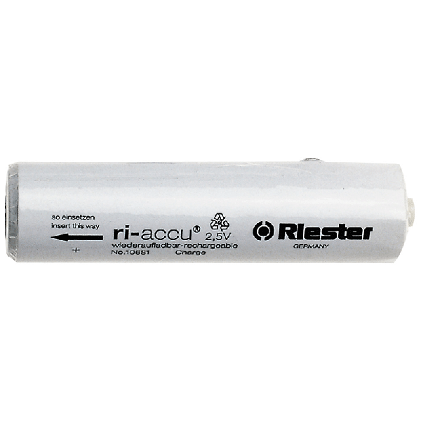 Batteria ri-accu® 2,5 V NiMH, per manici tipo C e batterie sensomatic C