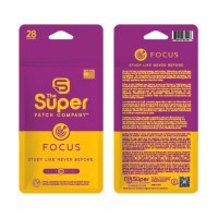 Focus Super Patch - Confezione da 28 cerotti: ideali per chi desidera rimanere concentrato sulle proprie attività Focus Super Patch - Confezione da 28 cerotti: ideali per chi desidera rimanere concentrato sulle proprie attività