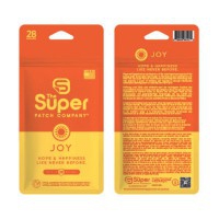 Joy Super Patch - Confezione da 28 Patch: Tecnologia non invasiva in grado di migliorare il senso di benessere e felicità attraverso la stimolazione vibrotattile Joy Super Patch - Confezione da 28 Patch: Tecnologia non invasiva in grado di migliorare il senso di benessere e felicità attraverso la stimolazione vibrotattile