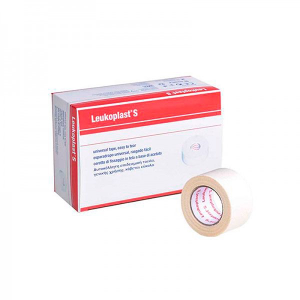 Leukoplast S 2,5 cm x 5 m (scatola da 12 unità) Leukoplast S 2,5 cm x 5 m (scatola da 12 unità)