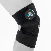 AcuKnee Wrap Hidow: fascia per ginocchio per trattamenti di elettroterapia con dispositivi Tens-EMS Hidow