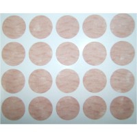 Adesivo di Carta Circolare Ipoallergenico Traspirante 24 mm (120 unità)