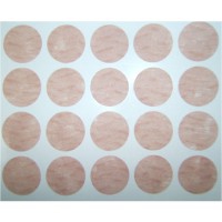 Adesivo di carta circolare ipoallergenico traspirante 24 mm (120 unità) Adesivo di carta circolare ipoallergenico traspirante 24 mm (120 unità)