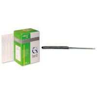 Ago con stelo in acciaio inossidabile 0,16 x 6,5 mm, testa non tonda non guidata Ener-Qi (100 pezzi) Ago con stelo in acciaio inossidabile 0,16 x 6,5 mm, testa non tonda non guidata Ener-Qi (100 pezzi)
