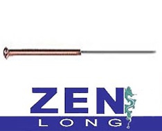 Aghi per agopuntura manico in rame con testa marca Zenlong