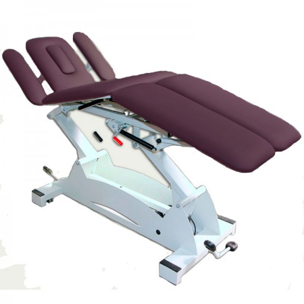 Barella idraulica a sei corpi Kinefis Supreme 194 x 70 cm con ruote retrattili Barella idraulica a sei corpi Kinefis Supreme 194 x 70 cm con ruote retrattili