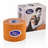 Cure Tape Sports 5 cm x 5 m Color Arancione: Nuovo bendaggio per lo sport