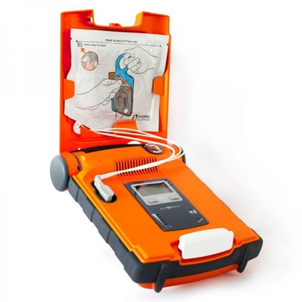 Defibrillatore automatico Powerheart G5: facile da usare, automatico, intuitivo con comandi vocali Defibrillatore automatico Powerheart G5: facile da usare, automatico, intuitivo con comandi vocali