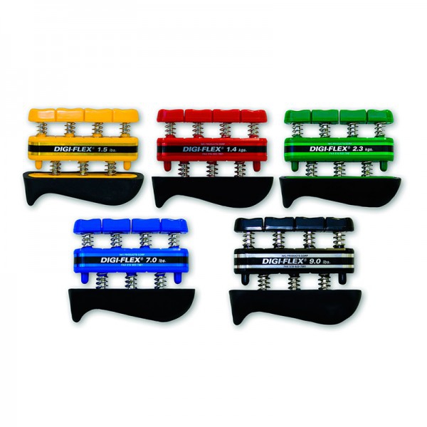 Digiflex Finger Exerciser - Sviluppa la forza della mano e dell'avambraccio Digiflex Finger Exerciser - Sviluppa la forza della mano e dell'avambraccio