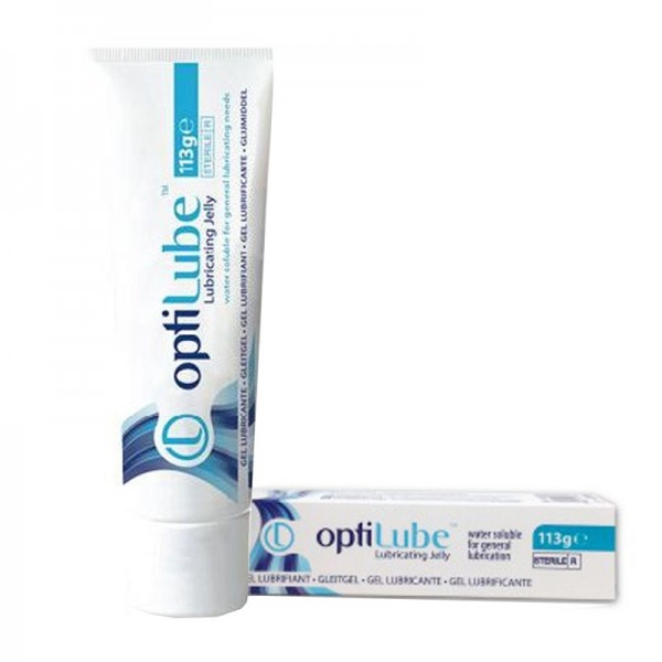 Sterile Gel Lubrificante 113 gr Optilube tubo: la lubrificazione ottimale, solubile in acqua, non grassa