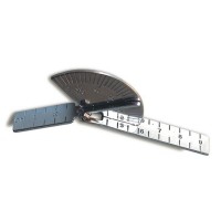 Goniometro da Dito Metallico (9 cm): Ideale per misurare il ROM (Range of Motion) articolare