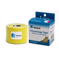 Kinesiology Tape Irisana con tormalina gialla 5cmx5m