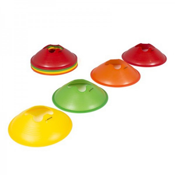 Kit O'Live Speed Cones (16 unità): ideale per esercizi di agilità Kit O'Live Speed Cones (16 unità): ideale per esercizi di agilità