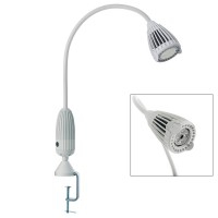 Lampada da visita Luxiflex LED 6W: 15.000 lux a 50 centimetri (diversi ancoraggi disponibili)