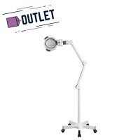 Lampada d'ingrandimento LED con zoom 5 volte e luce fredda (base arrotolabile) - OUTLET