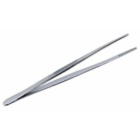 Pinza a punta piatta spessa 12,5 cm: ideale per l'auricoloterapia (acciaio inossidabile) Pinza a punta piatta spessa 12,5 cm: ideale per l'auricoloterapia (acciaio inossidabile)