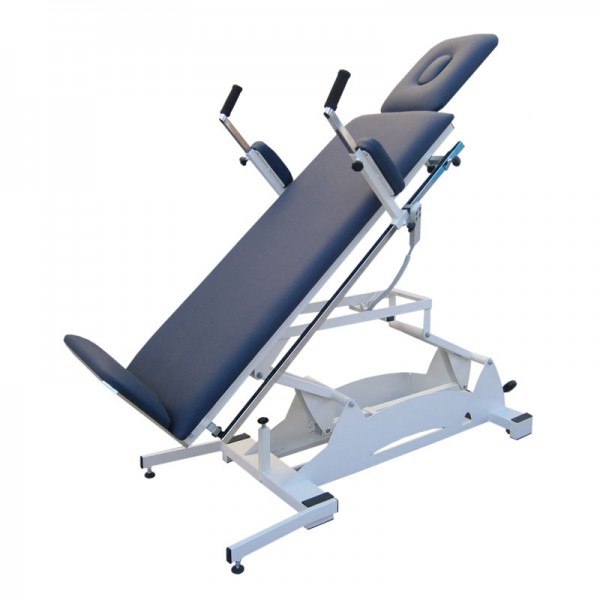 Piano inclinato Kinefis a due sezioni con testa e piedi smontabili, pedana intera pieghevole e barre laterali per la reggiatura Piano inclinato Kinefis a due sezioni con testa e piedi smontabili, pedana intera pieghevole e barre laterali per la reggiatura