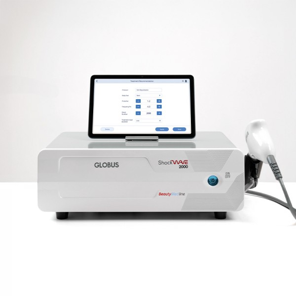 Onde d'urto radiali linea Shockwave 2000 BeautyMed: Apparecchiatura con generatore pneumatico per estetica e fisioterapia con 107 programmi Onde d'urto radiali linea Shockwave 2000 BeautyMed: Apparecchiatura con generatore pneumatico per estetica e fisioterapia con 107 programmi