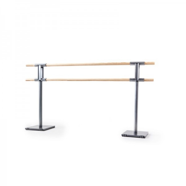 Set supporto con ruote doppia sbarra balletto + Due sbarre Set supporto con ruote doppia sbarra balletto + Due sbarre