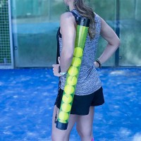 Tubo di raccolta palline da tennis/padel: con capacità per 12 - 15 - 21 palline Tubo di raccolta palline da tennis/padel: con capacità per 12 - 15 - 21 palline