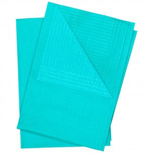 Teli/Panni Non Sterili Plastificati 50 x 50 cm (di color azzurro)