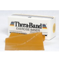 Thera Band 5,5 metri: nastri speciali in lattice a forte resistenza - colore oro